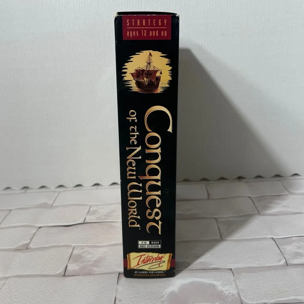 Conquest of the New World PC CD ROM‎ Strategy Game Interplay 1996 Vintage